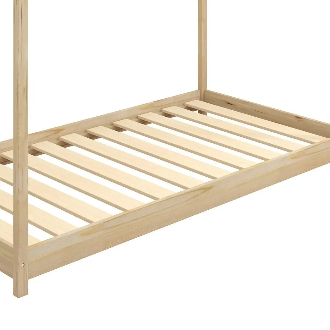 Levede Bed Frame Single Wooden Timber House Frame Wood Mattress Base Platform