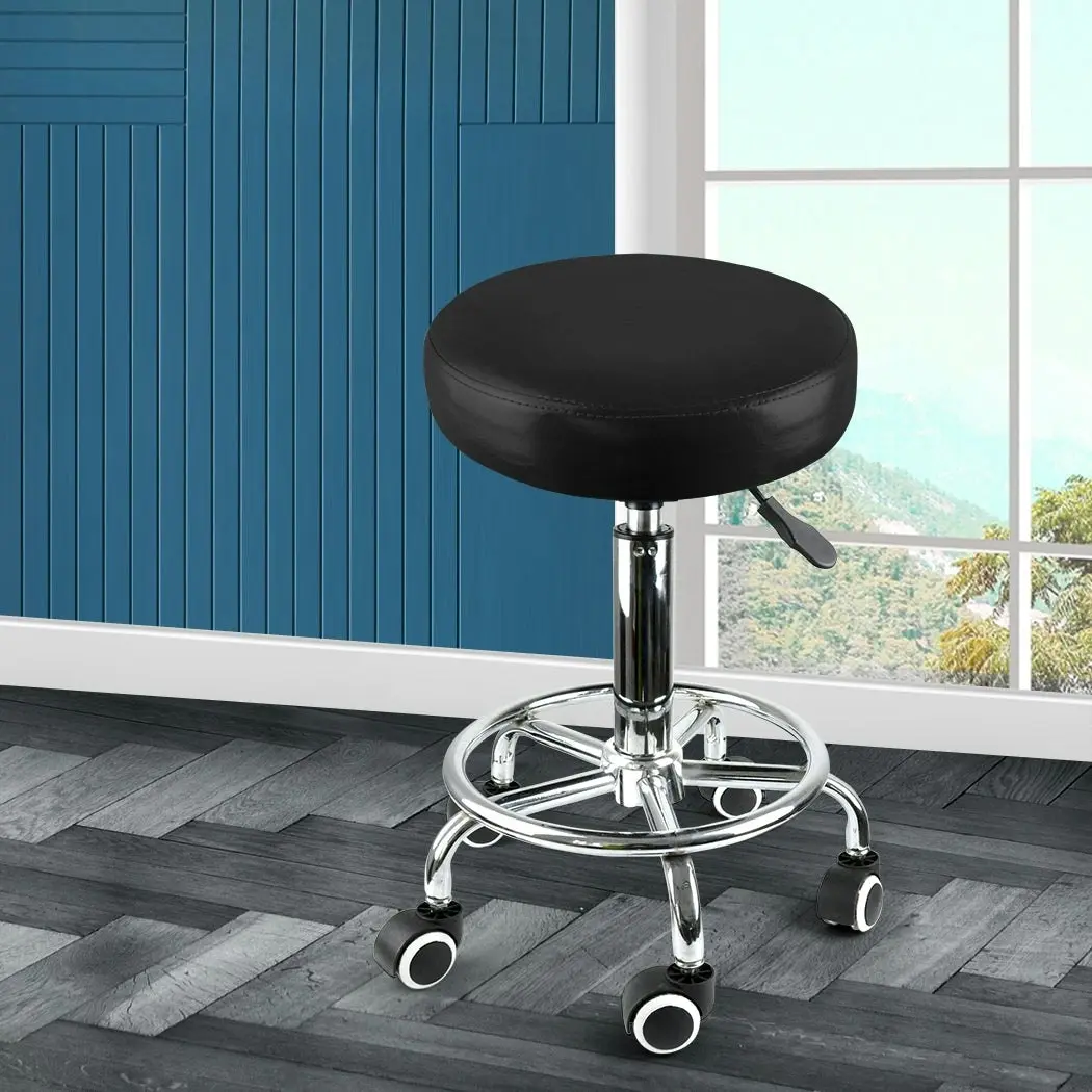 Levede Salon Stool Swivel Bar Stools Chairs Barber Hydraulic Lift Hairdressing