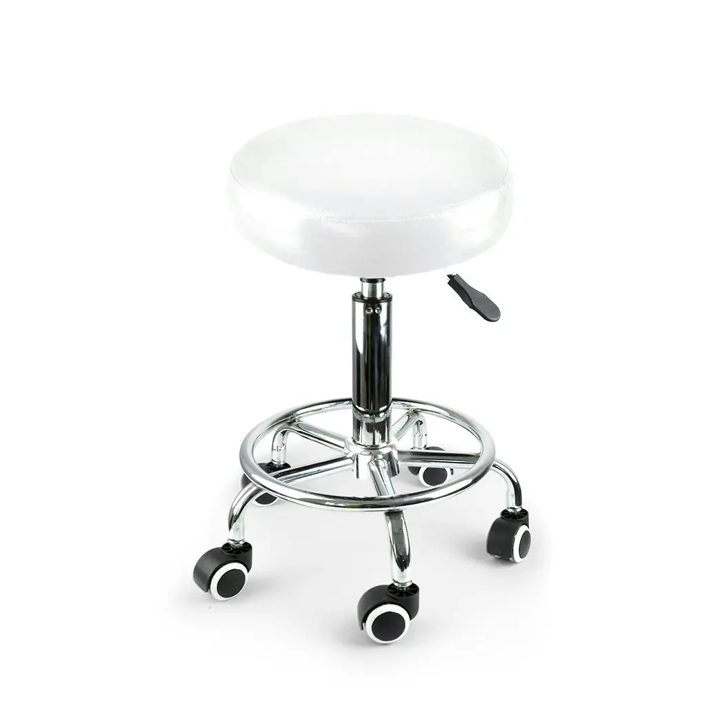 Levede Salon Stool Swivel Hairdressing Barber Stools Bar Chairs Lift Round