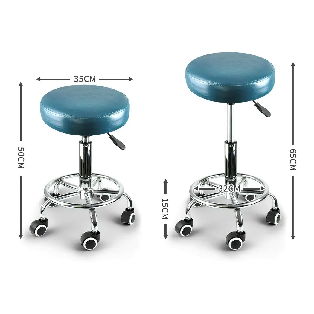 Levede 2x Barstool Swivel Salon Hairdressing Stool Barber Chair Equipment Beauty