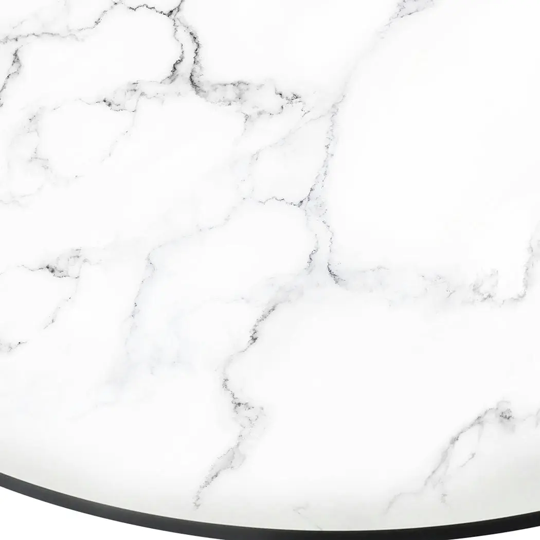 Levede Dining Table Kitchen 6 Person Marble Tulip Round Dinner Tables 120cm