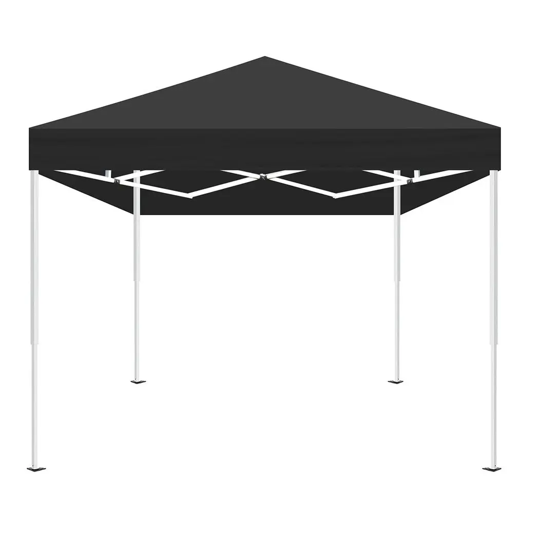 Mountview Gazebo Pop Up Marquee Outdoor Canopy 3x3m Wedding Tent Mesh Side Wall