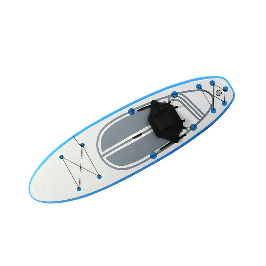 Traderight Group  Extra Wide Stand Up Paddle Board Kayak Inflatable SUP Surfboard Paddleboard Surf