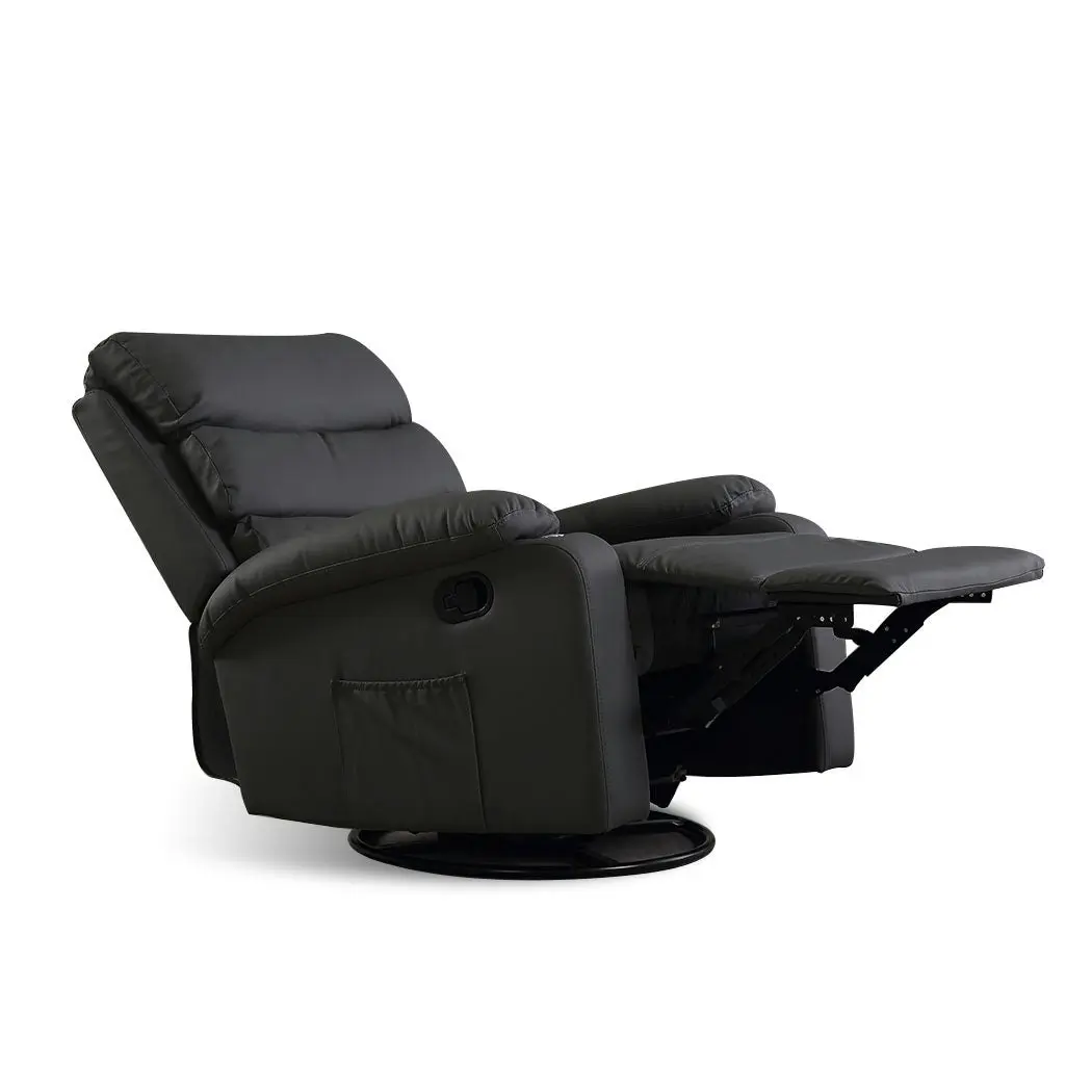 Levede Massage Chair Recliner 360 Swivel Tray Heated Lounge Relax Sofa Armchair