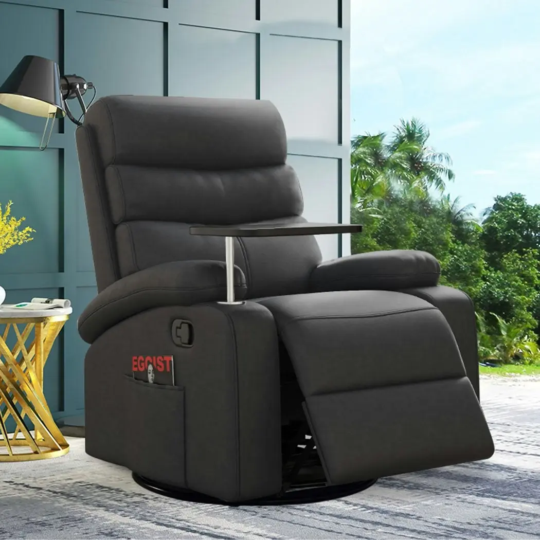 Levede Massage Chair Recliner 360 Swivel Tray Heated Lounge Relax Sofa Armchair