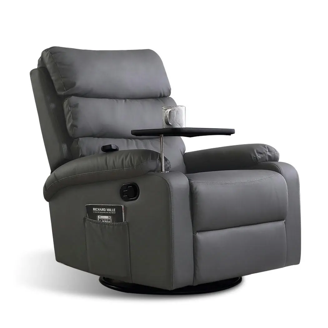 Levede Massage Chair Recliner Chairs Heated Lounge Sofa Armchair 360 Swivel