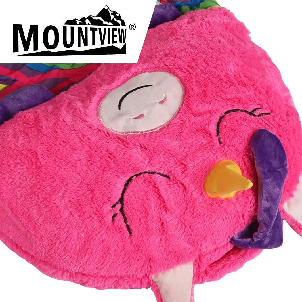 Mountview Sleeping Bag Child Pillow Stuffed Toy Kids Bags Gift Unicorn 180cm L