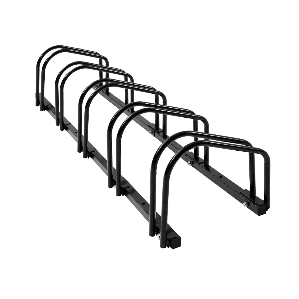 5 Bikes Stand Bicycle Bike Rack Floor Parking Instant Storage Cycling Portable