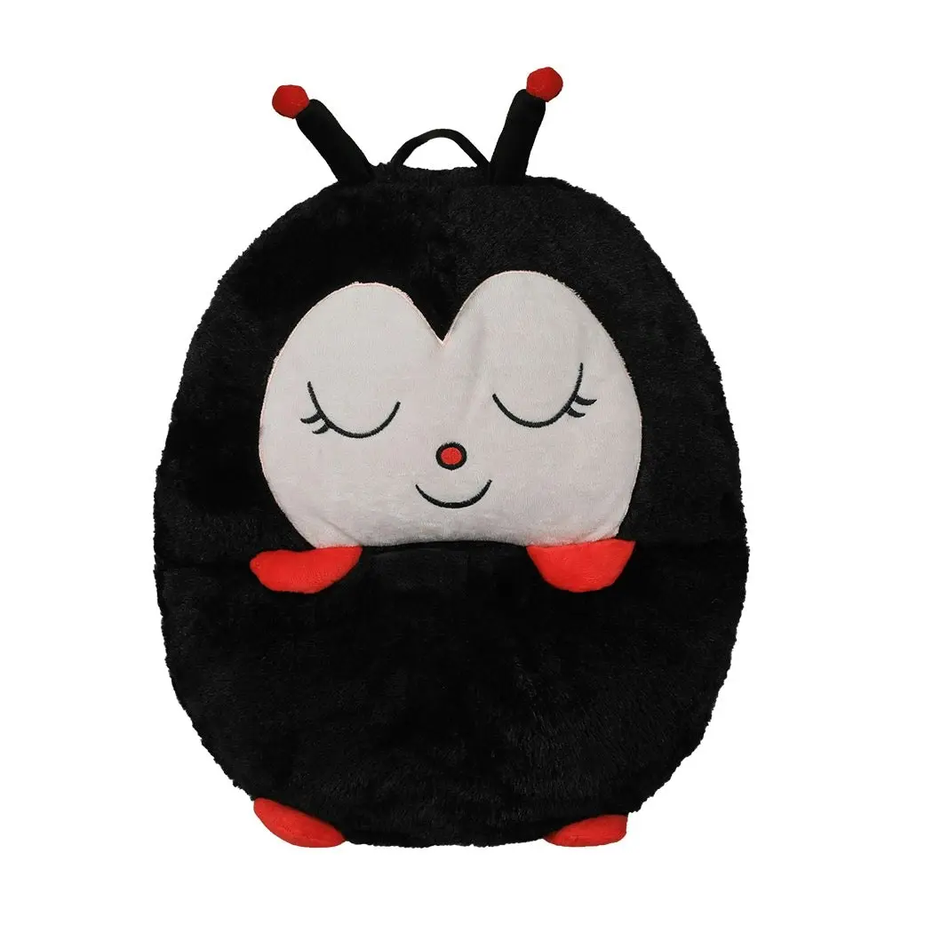 Mountview Sleeping Bag Child Pillow Stuffed Toy Kids Gift Toy Ladybug 135cm S