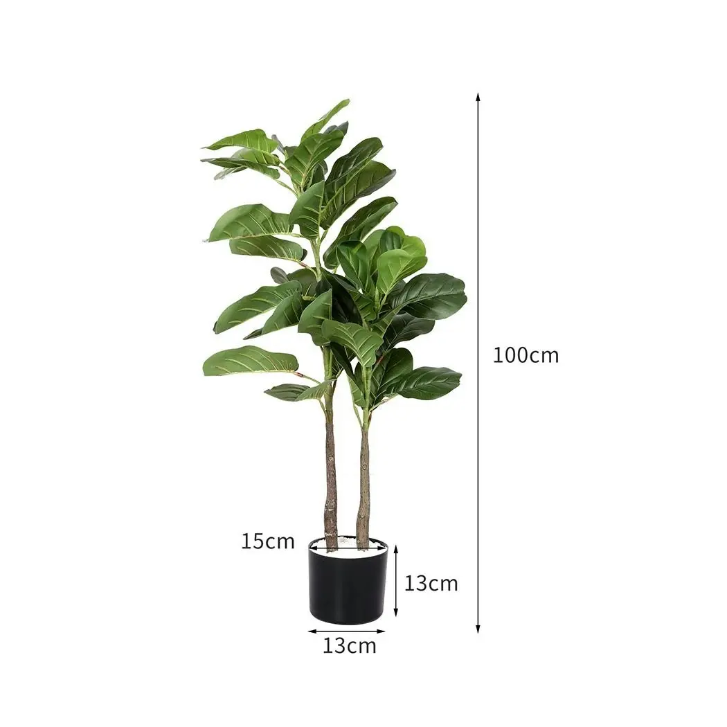 Lambu 100cm Artificial Plants Tree Room Garden Indoor Outdoor Fake Home Decor