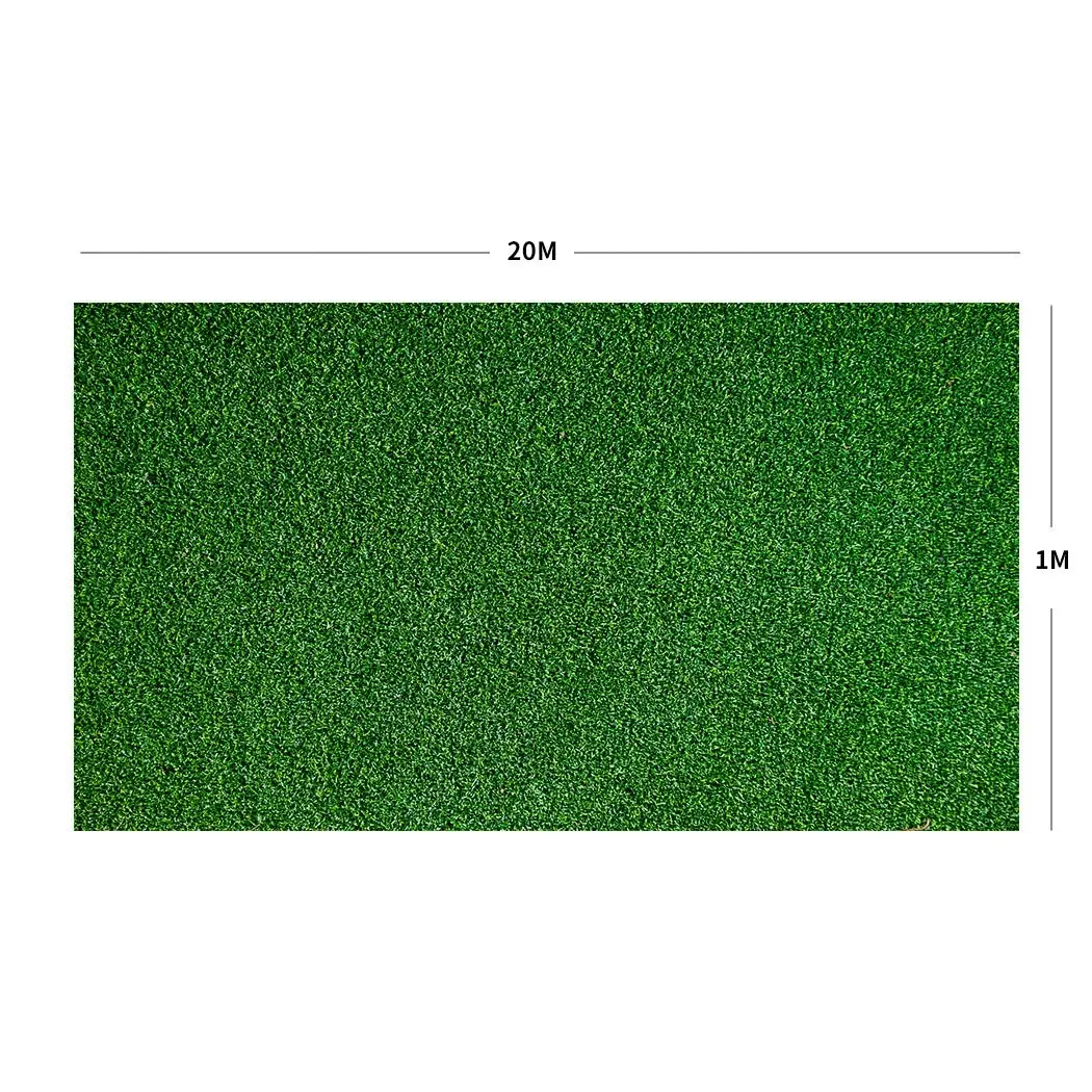 Marlow Artificial Grass Synthetic Turf Fake Plastic Plant 35mm 20SQM Lawn 1x20m