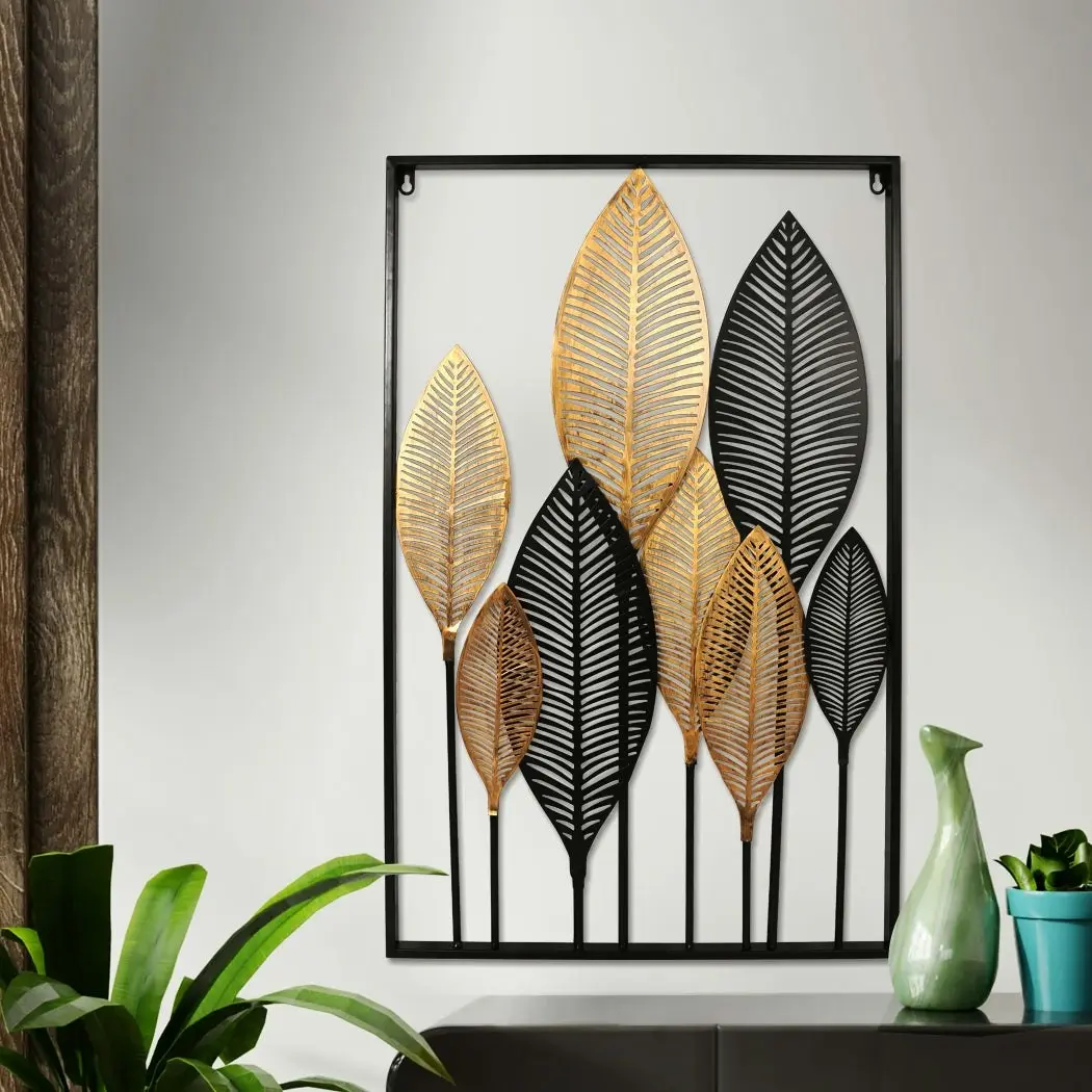 Traderight Group  Large Metal Wall Art Leaf Tree Of Life Hanging Home Decor Sculpture Garden