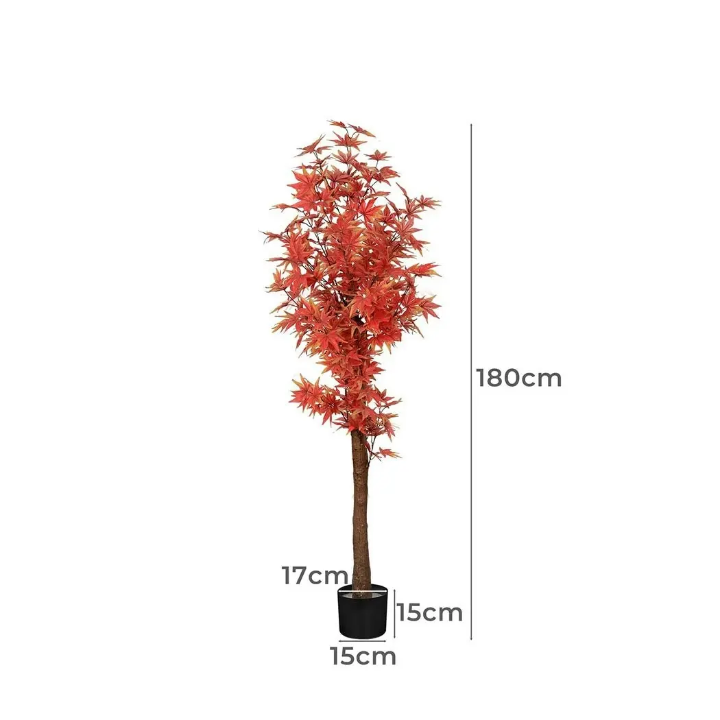 Lambu Artificial Plants Tree Garden Indoor Outdoor Fake Home Decor Maple 180cm