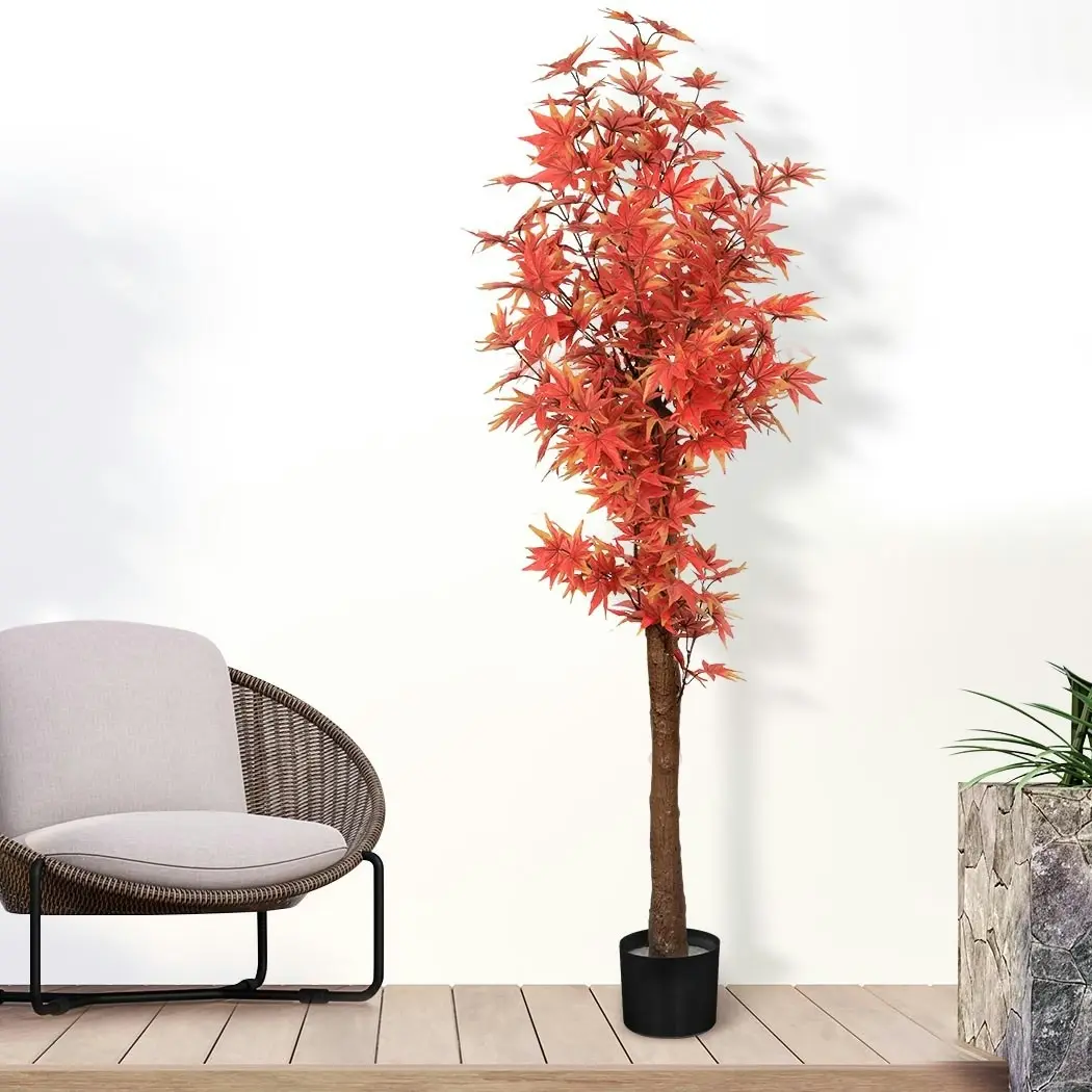 Lambu Artificial Plants Tree Garden Indoor Outdoor Fake Home Decor Maple 180cm