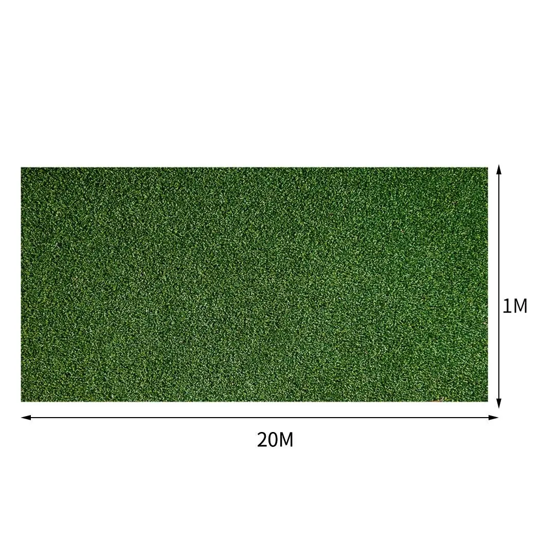 Marlow Artificial Grass Synthetic Turf Fake Plastic Plant 17mm 60SQM Lawn 1x20m