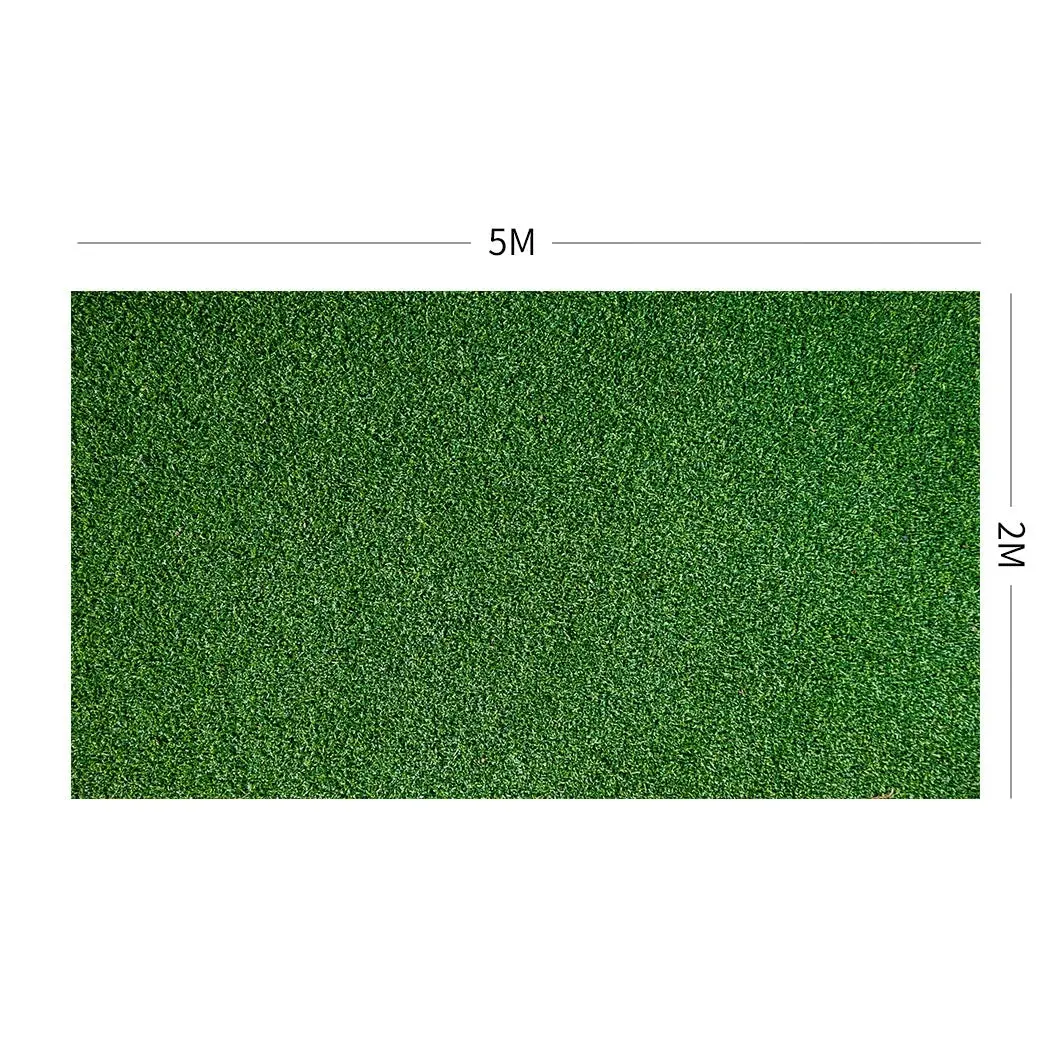 Marlow Artificial Grass Synthetic Turf Fake Plastic Plant 17mm 10SQM Lawn 2x5m