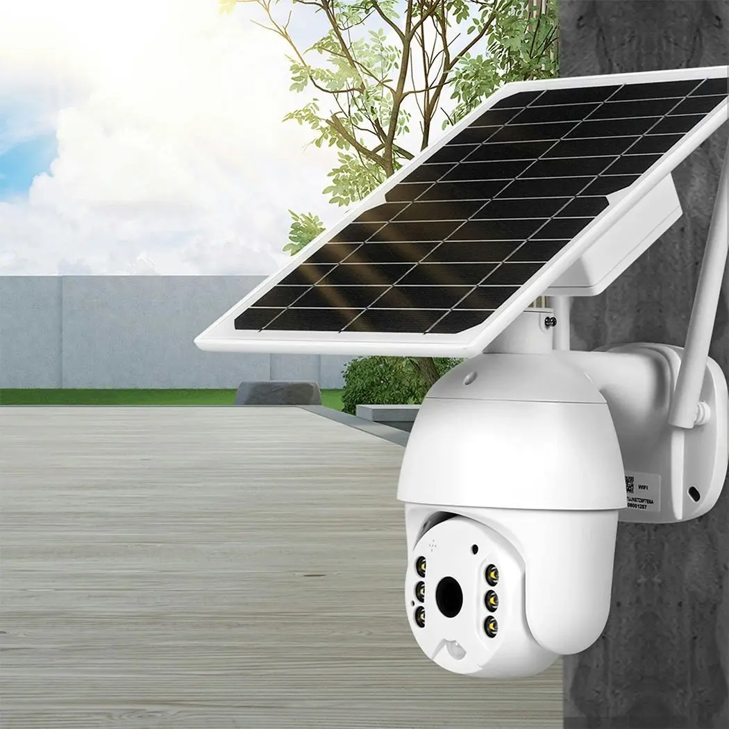 1440P Solar Security Camera Wireless Battery Powered Outdoor Waterproof Night