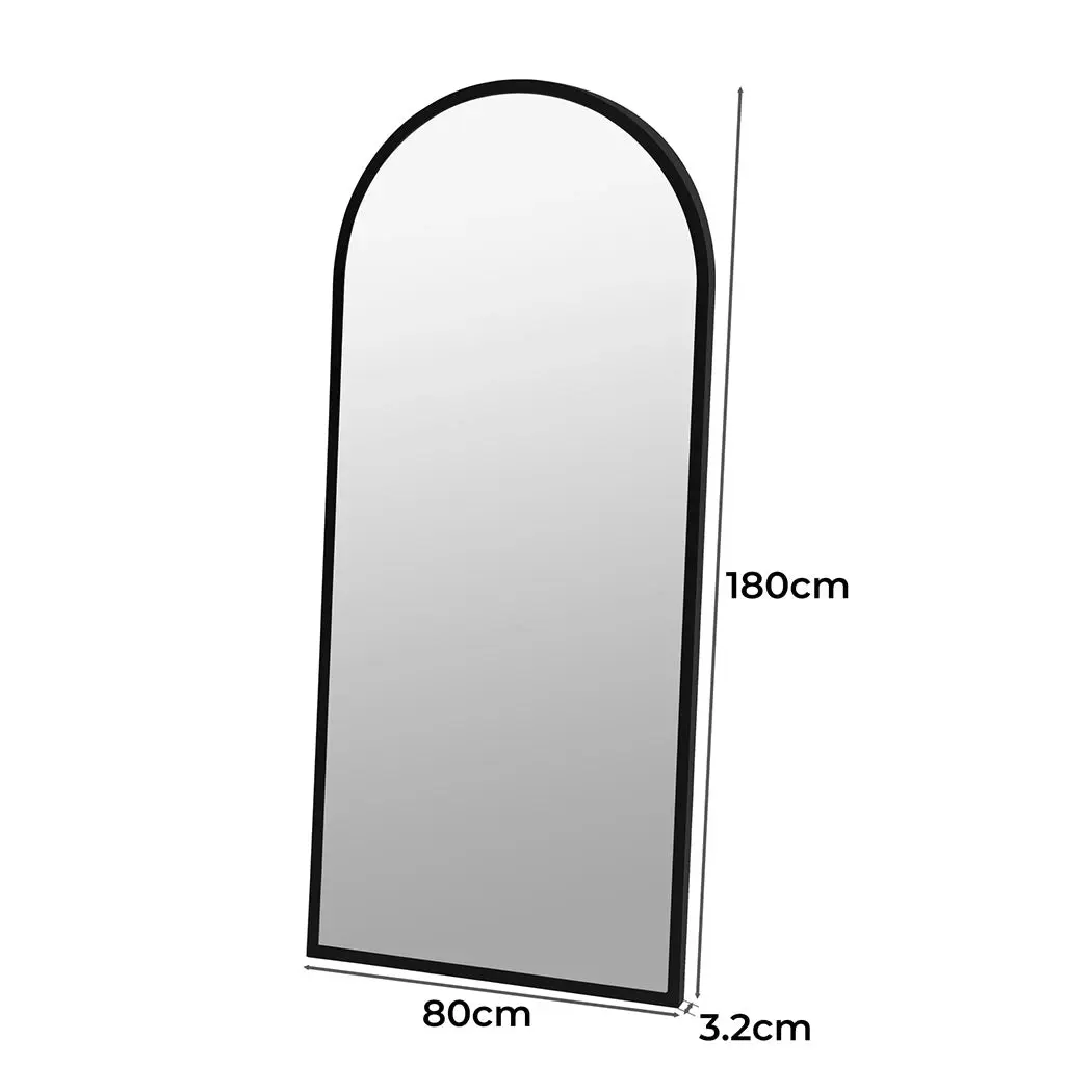 Yezi Floor Mirror Full Length Mirrors Modern Dressing Free Standing Framed 1.8M