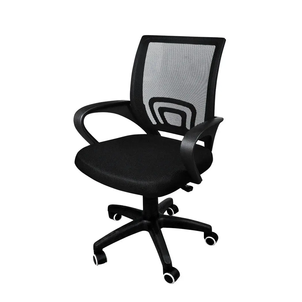 2x Levede Office Chair Gaming Computer Mesh Chairs Executive Seating Work Black