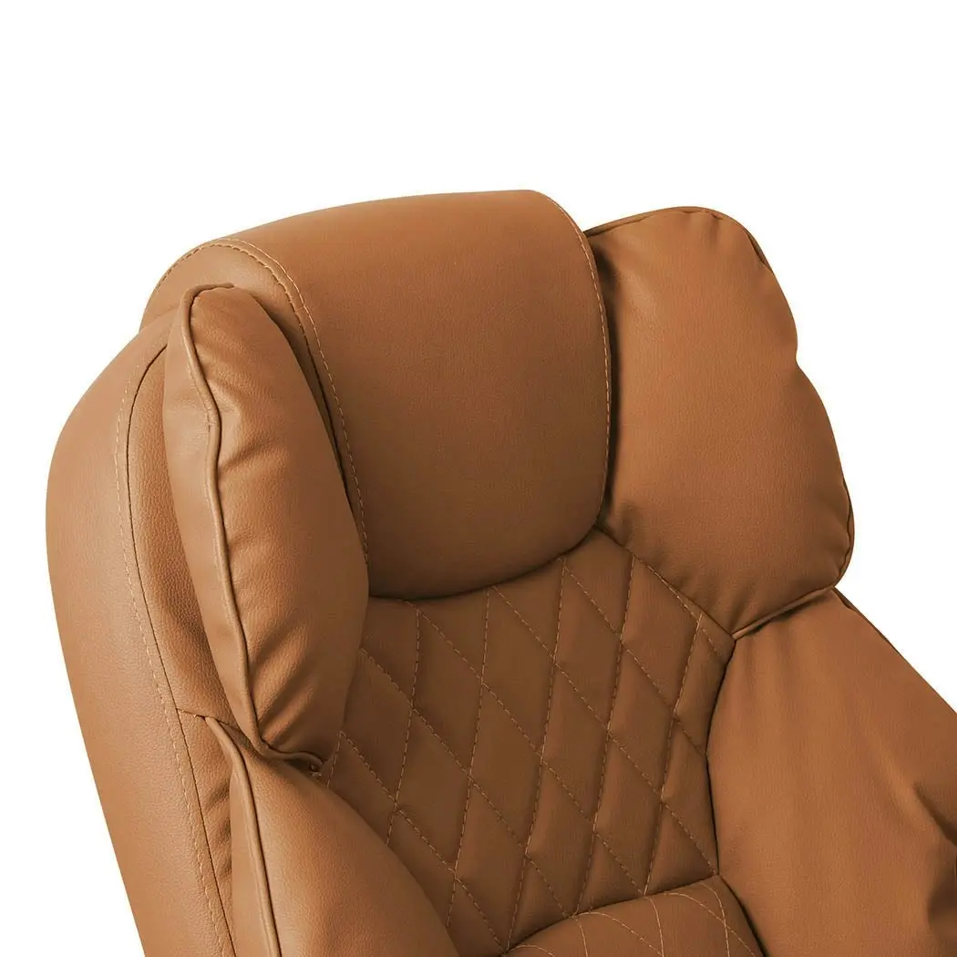 Levede Gaming Chair Office Computer Seat Racing PU Leather Executive Recliner