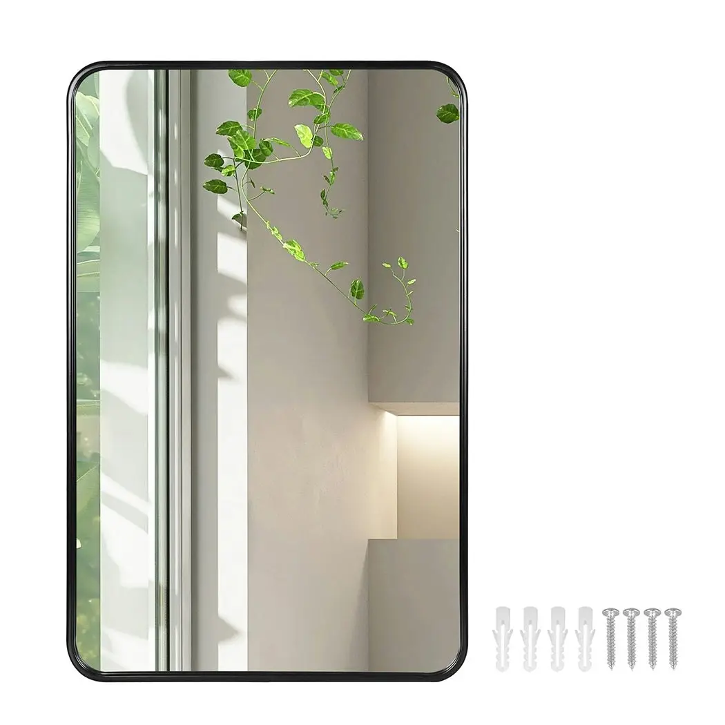 Yezi Wall Mirror Rectangle Bathroom Vanity Makeup Mirrors Large Home Decor Frame