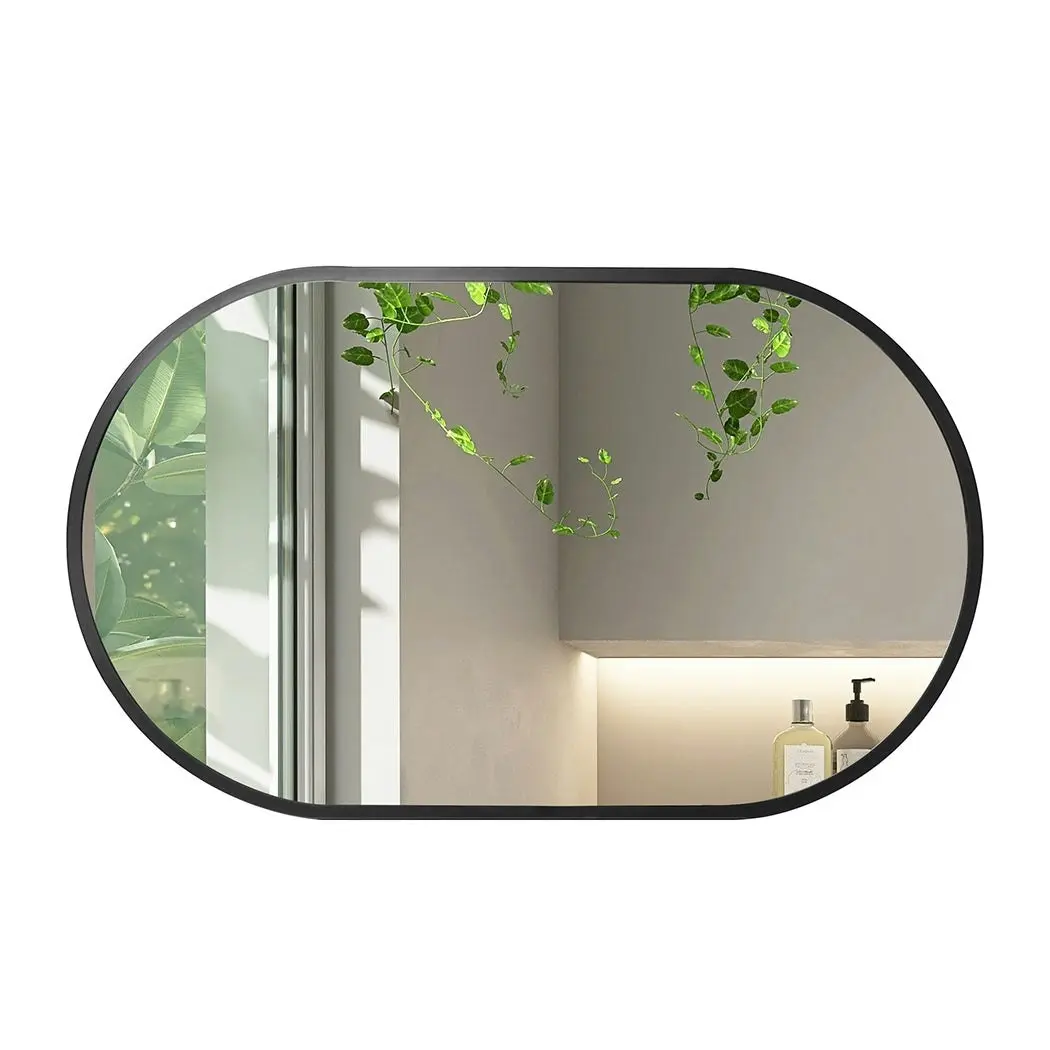 Yezi Large Wall Mirror Bathroom Decor Vanity Haning Makeup Mirrors Frame Oval