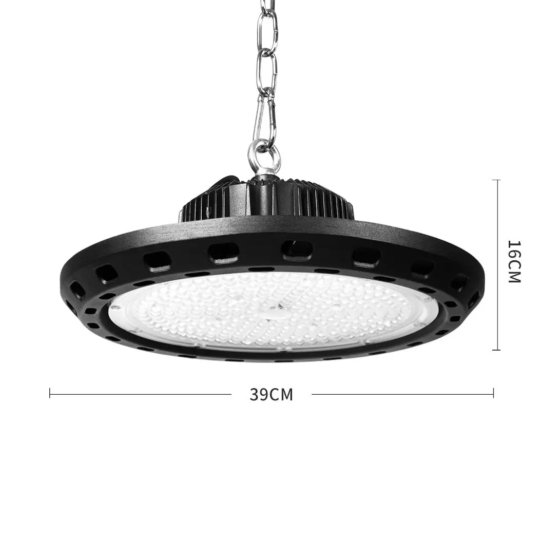 Emitto UFO High Bay LED Lights 200W Workshop Lamp Industrial Warehouse Factory