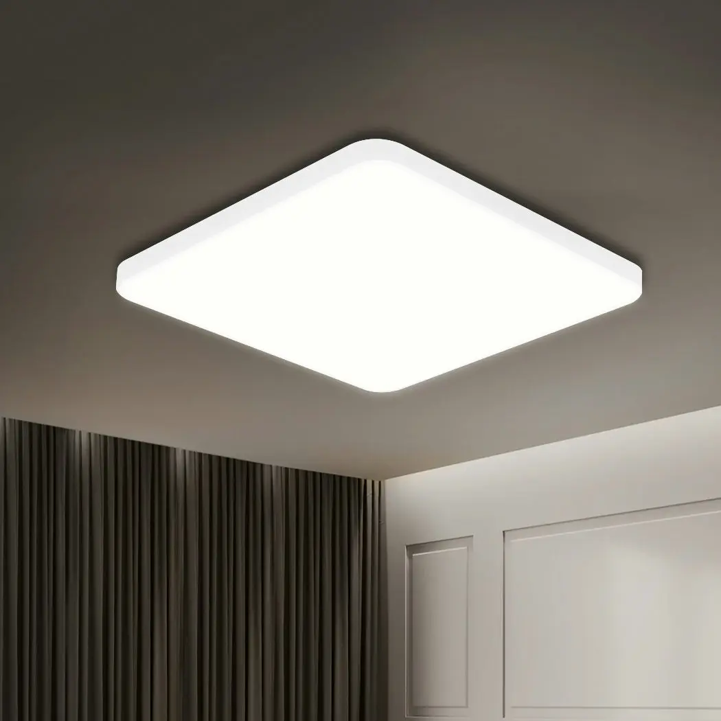 Emitto Ultra-Thin 5CM LED Ceiling Down Light Surface Mount Living Room White 18W