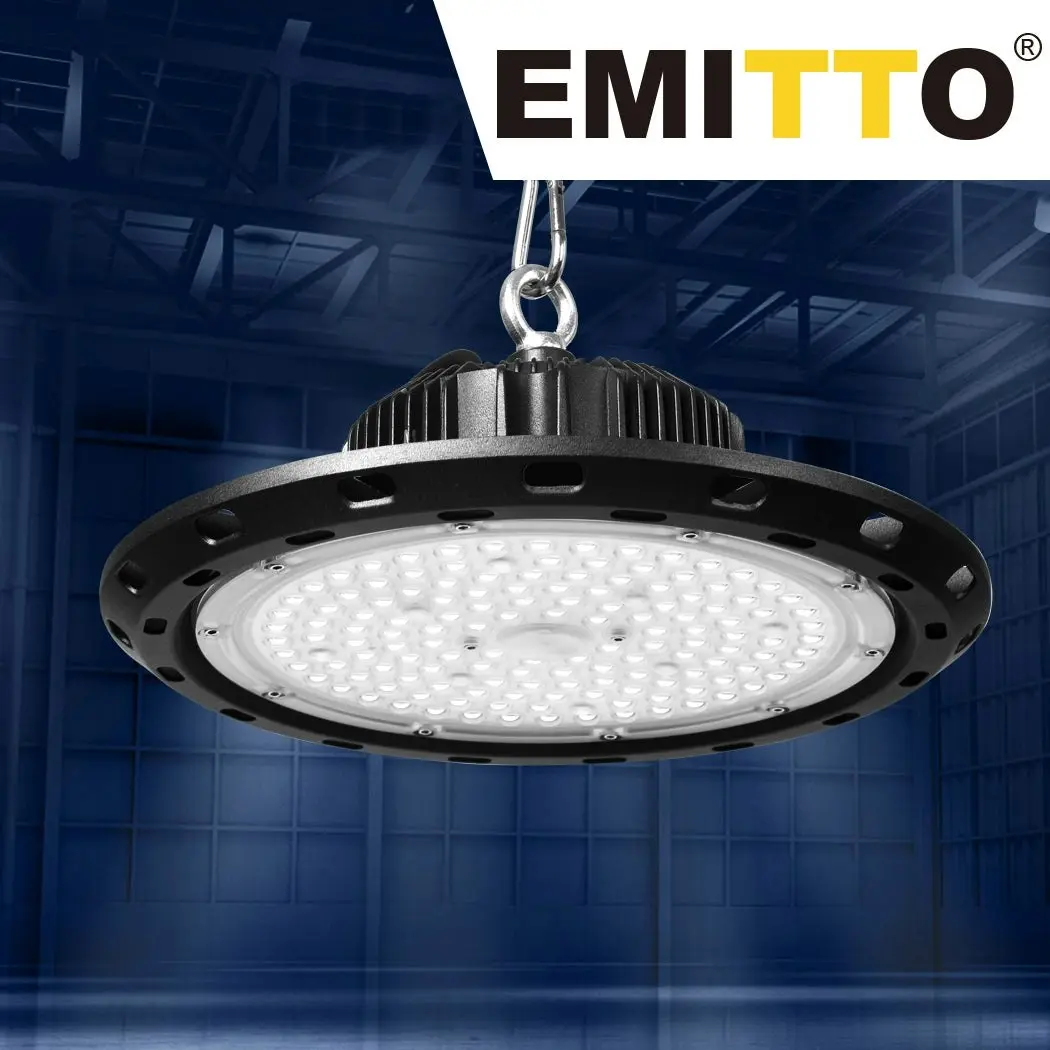 Emitto UFO High Bay LED Lights Warehouse Light Workshop  Factory Industrial Lamp