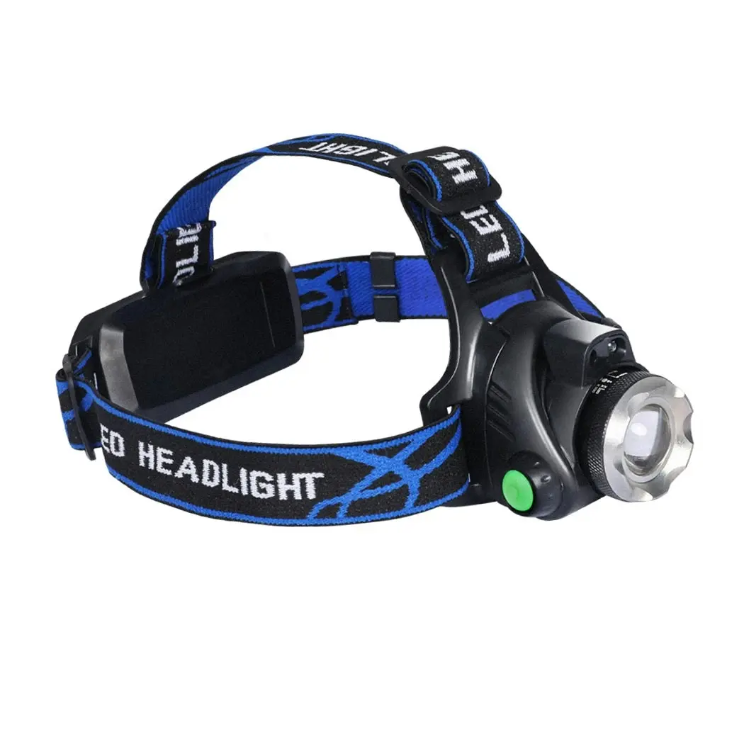 Traderight Group  3x 500LM LED Headlamp Headlight Flashlight Head Torch Rechargeable CREE XML T6