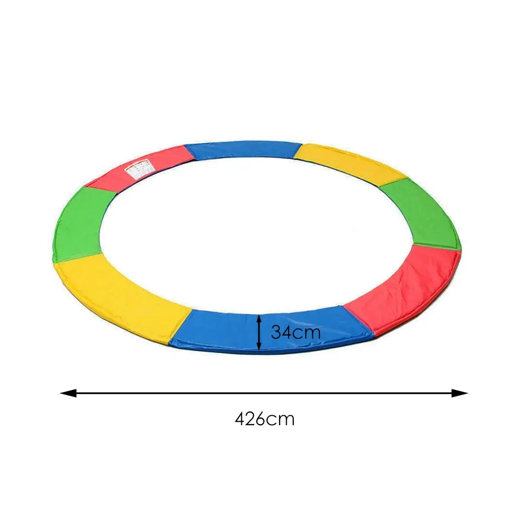 Centra 14 FT Kids Trampoline Pad Replacement Mat Reinforced Outdoor Round Cover