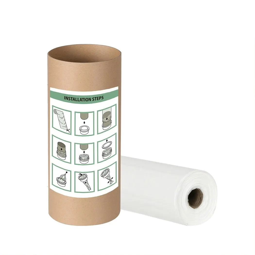 Traderight Group  100m Nappy Bin Refill Kit Compatible With Tommee Tippee Sangenic Liner Film