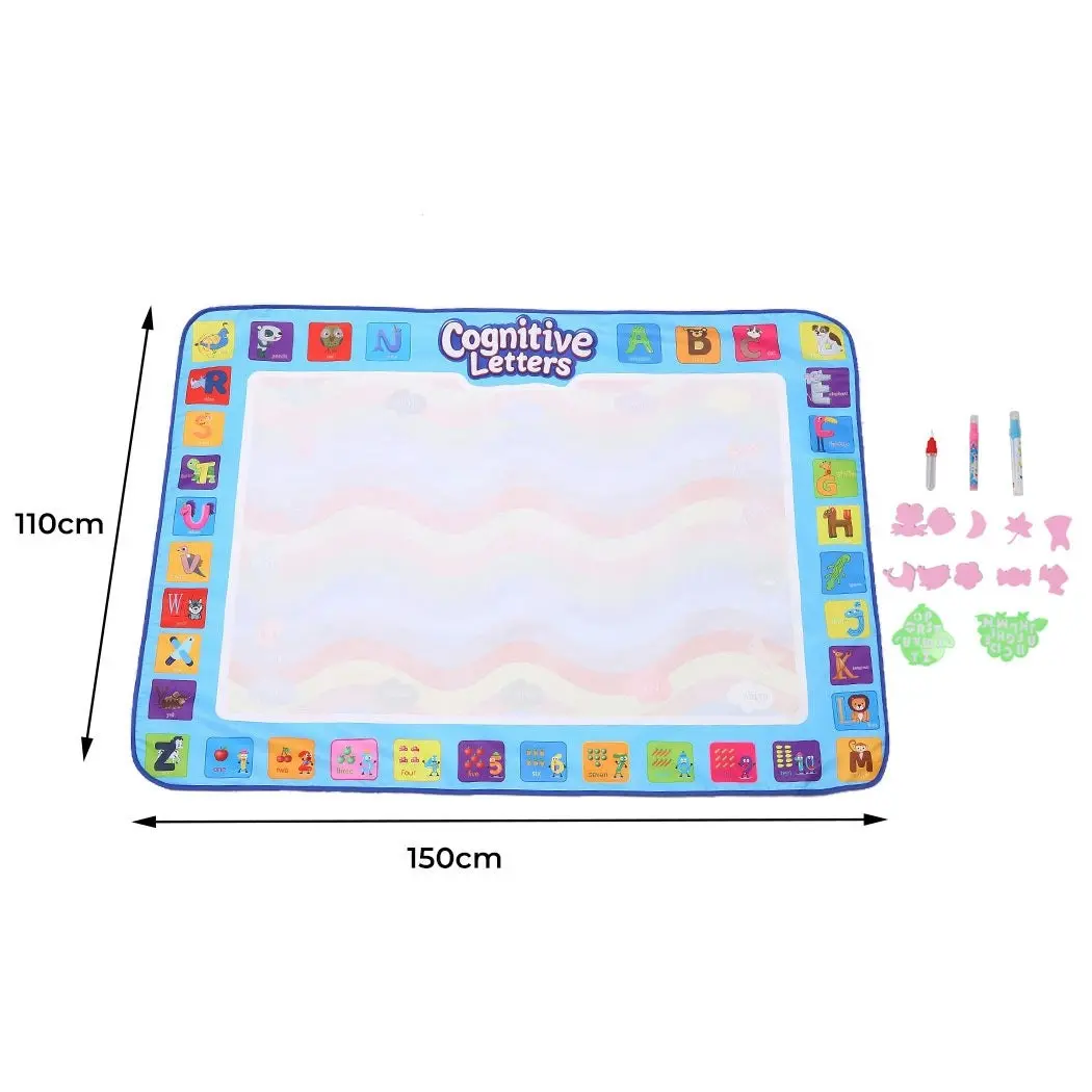 Traderight Group  Kids Drawing Mat Aqua Doodle Board Water Painting Writing Magic Educational Toy