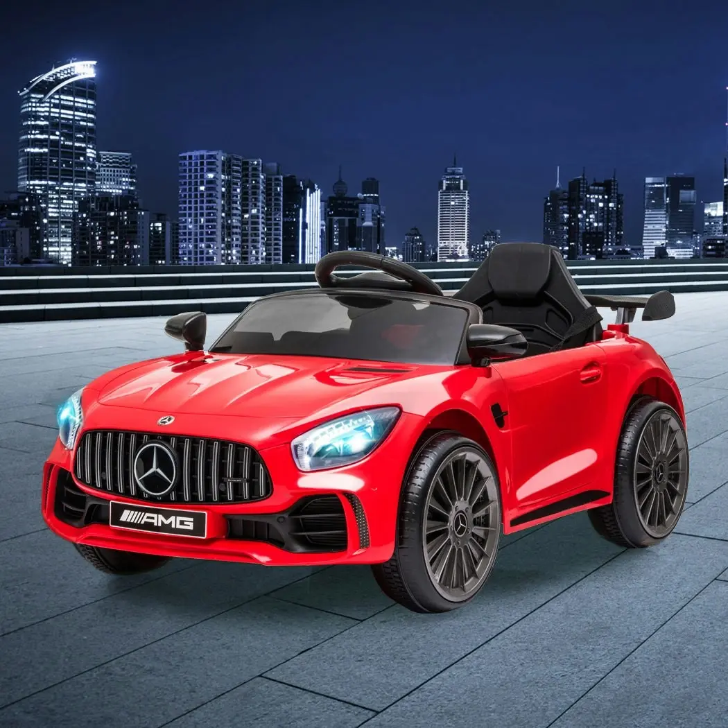 Traderight Group  Kids Ride On Car 12V Battery Mercedes-Benz Licensed AMG GTR Toy Remote Control