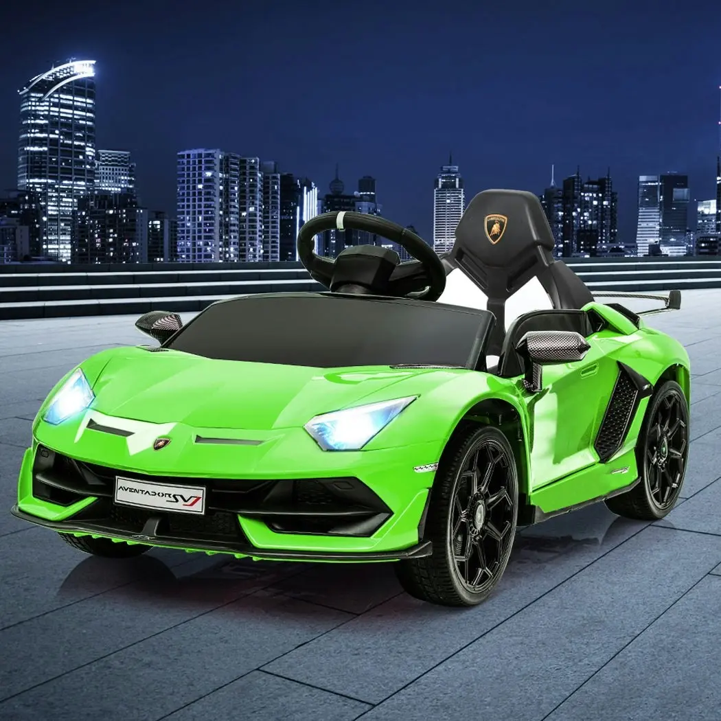 Traderight Group  Kids Ride On Car Lamborghini SVJ Licensed Electric Dual Motor Toy Remote Control