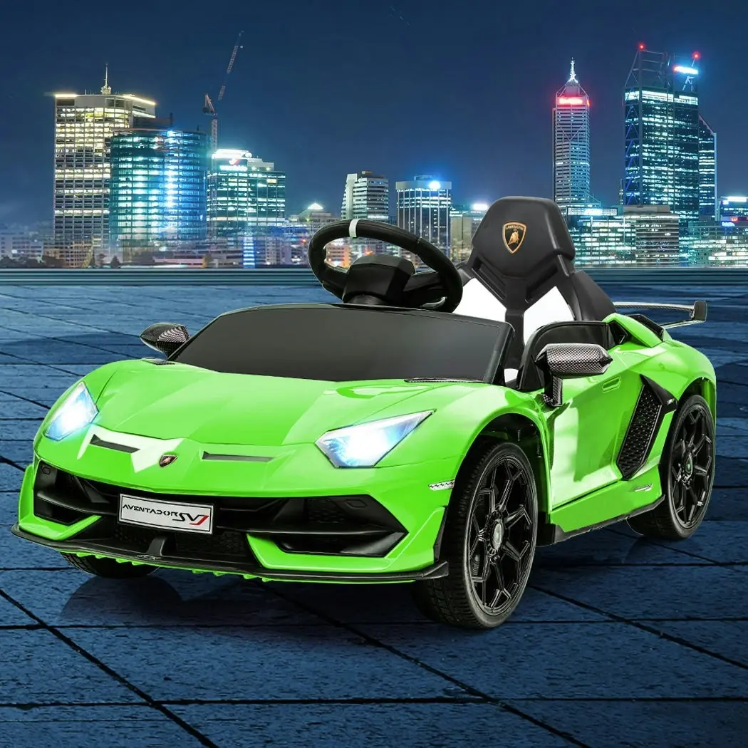 Traderight Group  Kids Ride On Car Lamborghini SVJ Licensed Electric Dual Motor Toy Remote Control