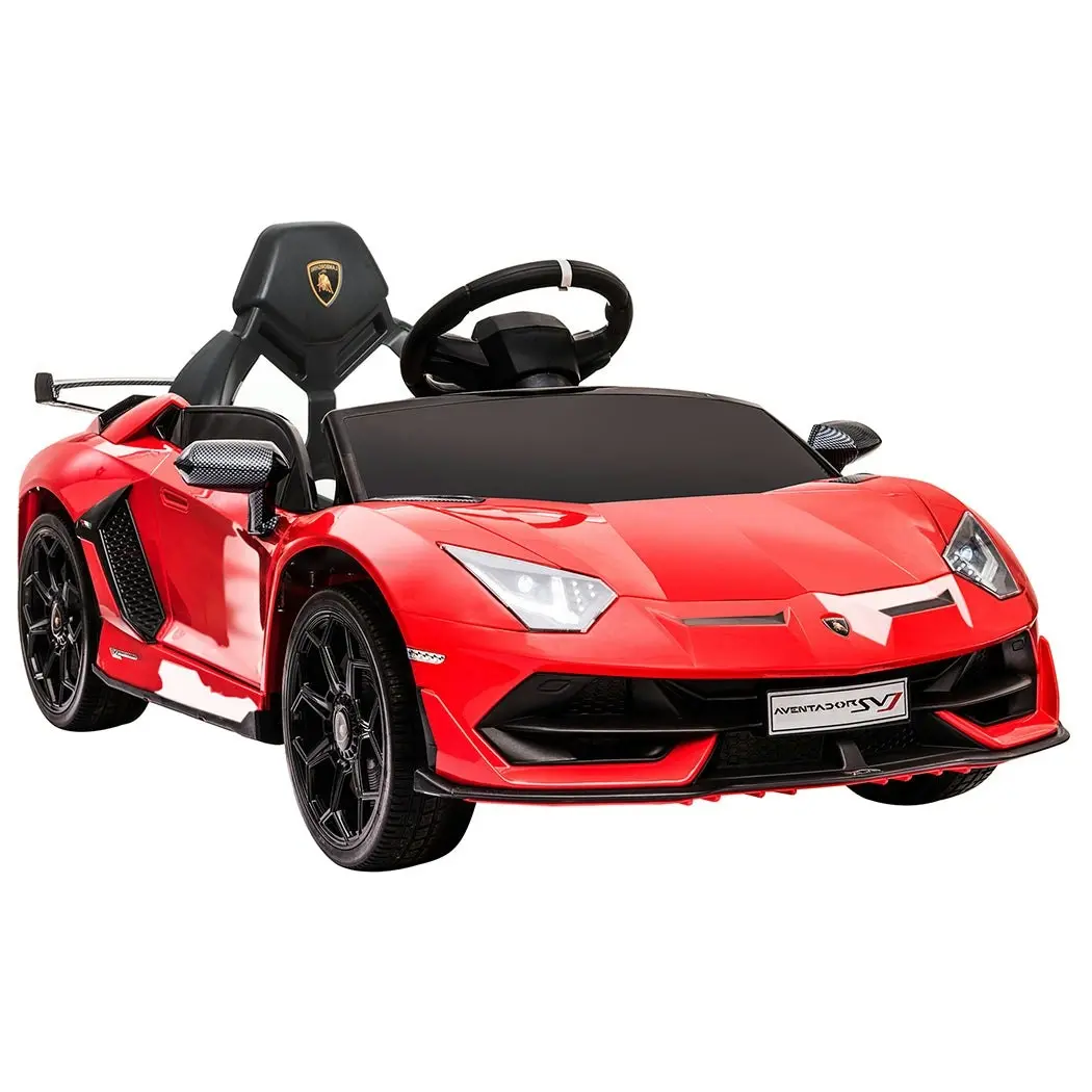 Traderight Group  Kids Ride On Car Lamborghini SVJ Licensed Electric Dual Motor Toy Remote Control