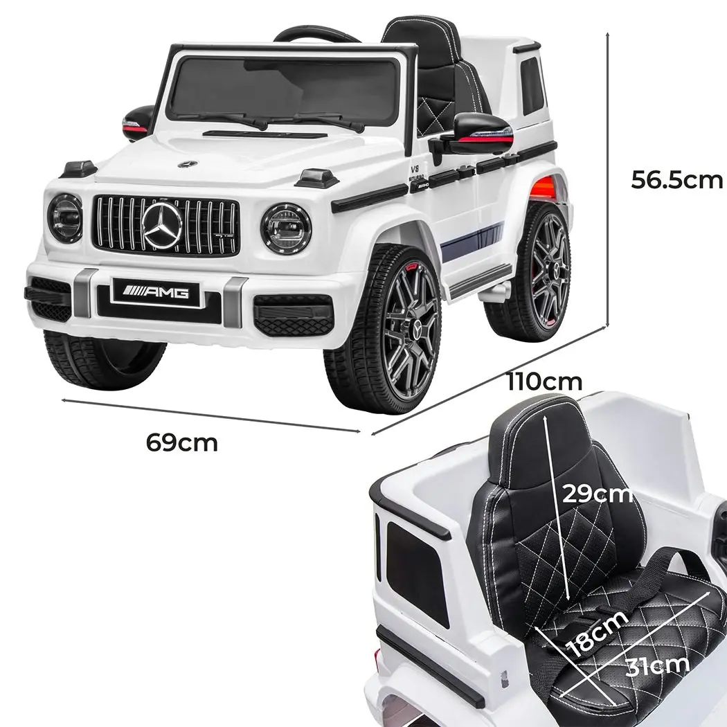 Traderight Group  Kids Ride On Car 12V Battery Mercedes-Benz Licensed AMG G63 Toy Remote Control