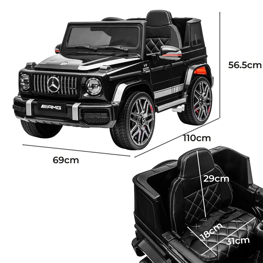 Traderight Group  Kids Ride On Car 12V Battery Mercedes-Benz Licensed AMG G63 Toy Remote Control