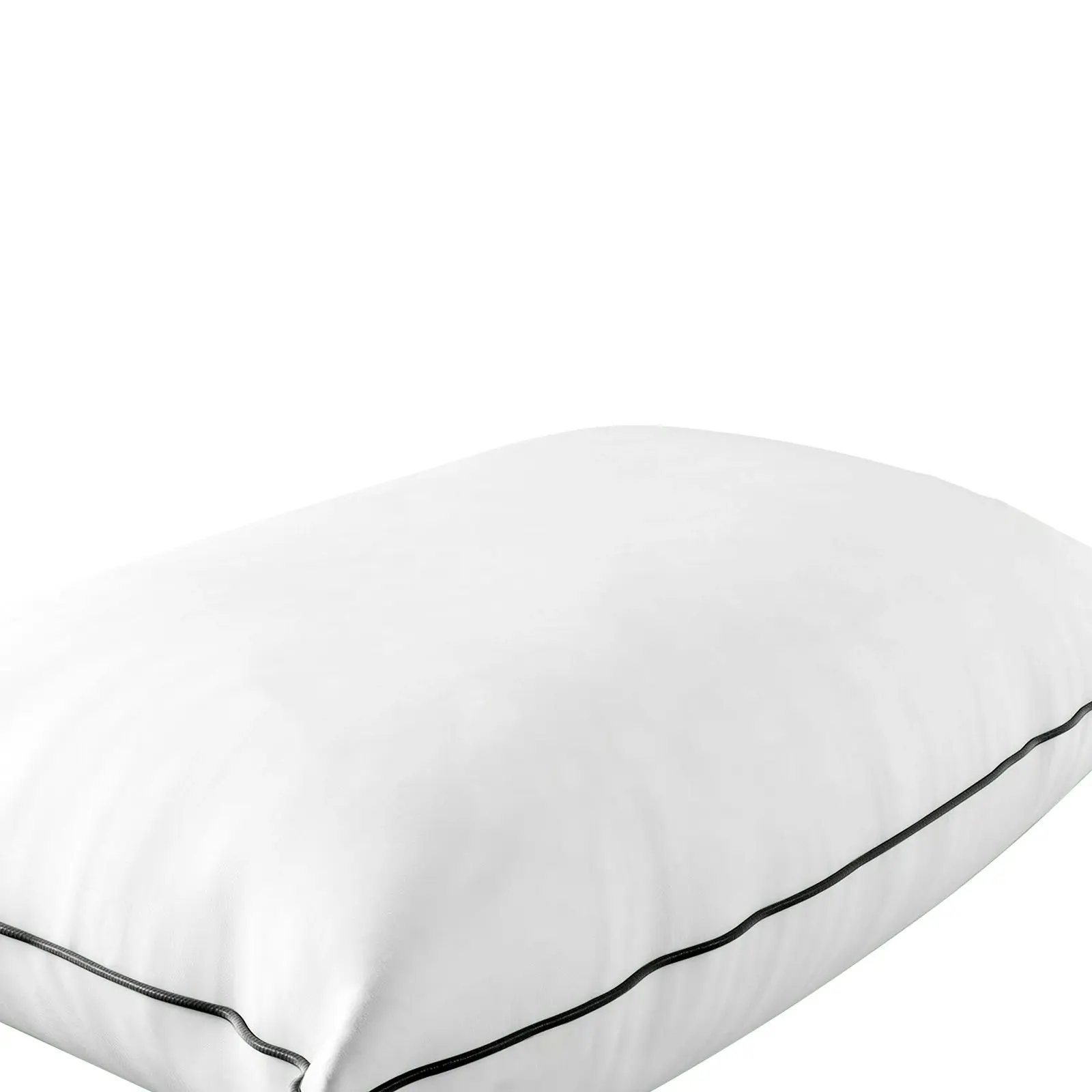 Bedra Pillow Duck Feather Down Pillows Cotton Cover Standard - Twin Pack