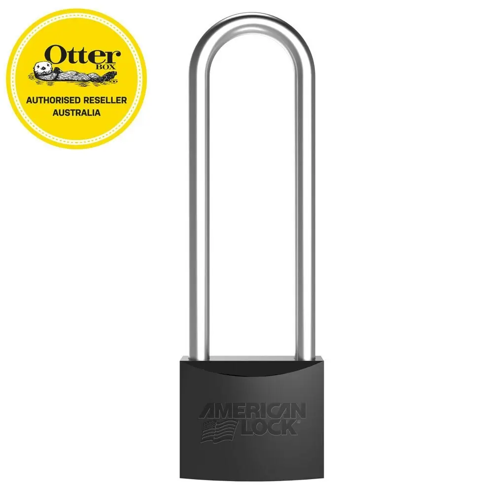 Otterbox Venture Security Lock Accessory Padlock for Cooler Box/Storage Black