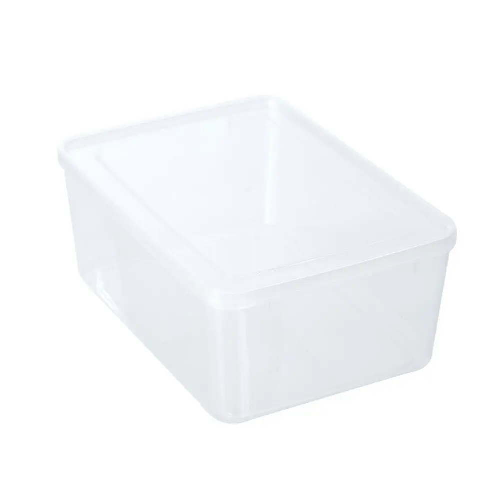 2x Lemon & Lime 5.5L/28cm Keep Fresh Food Container/Rectangular Storage/Holder