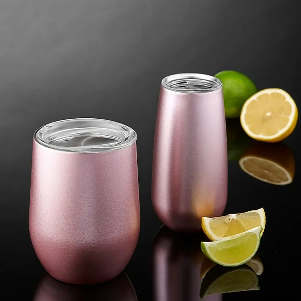 2pc Tempa Sawyer After Hours Stainless Steel Wine/Champagne Tumbler Set Blush