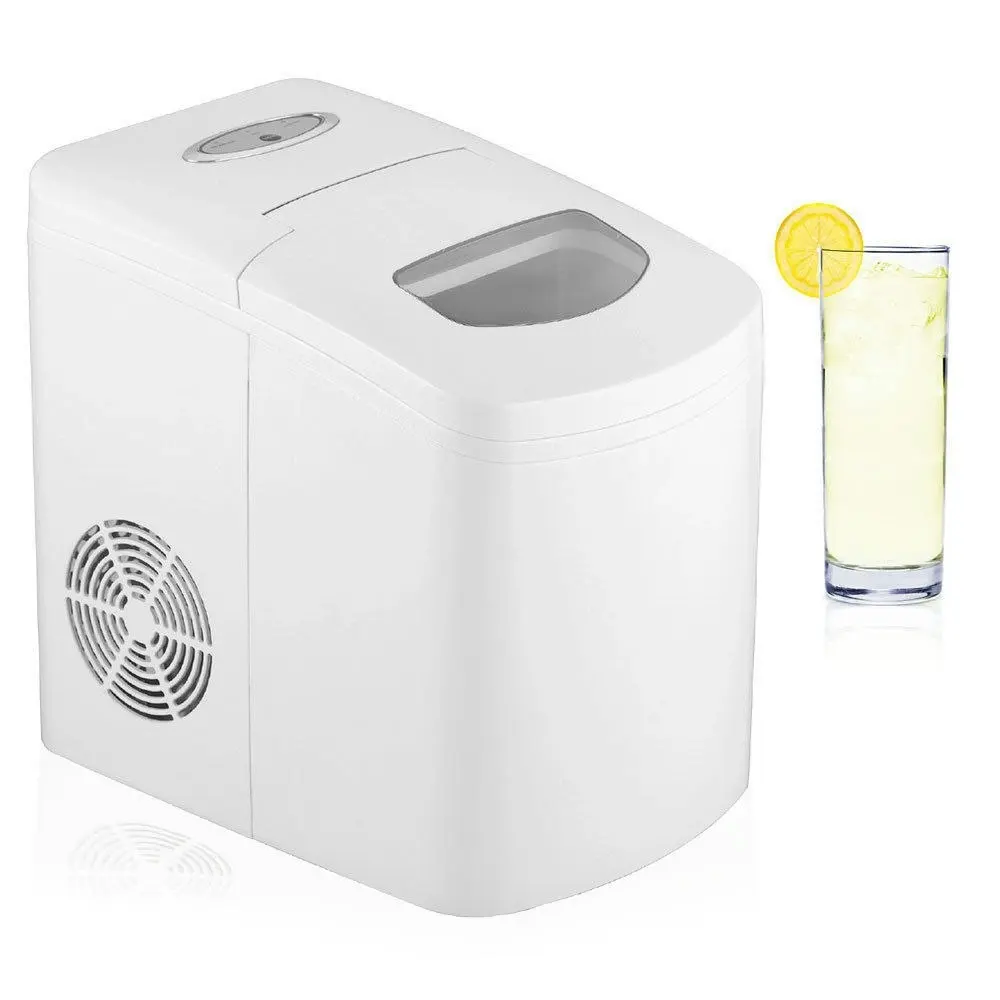 35cm Electric Portable Ice Cube Maker Machine Auto Automatic 150w 10kg in 24h