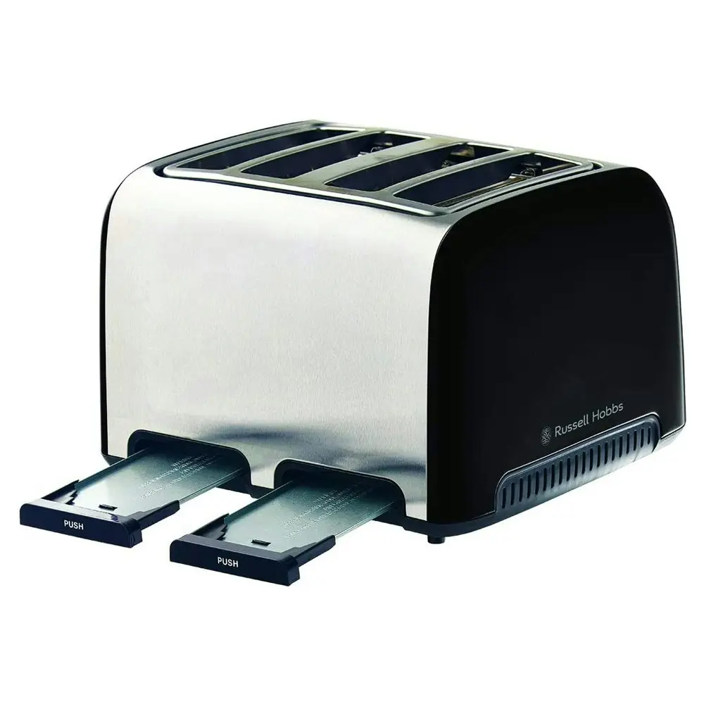 Russell Hobbs RHT94COP Brooklyn 4-Slice Bread Slot Sandwich Toaster 1950W Copper