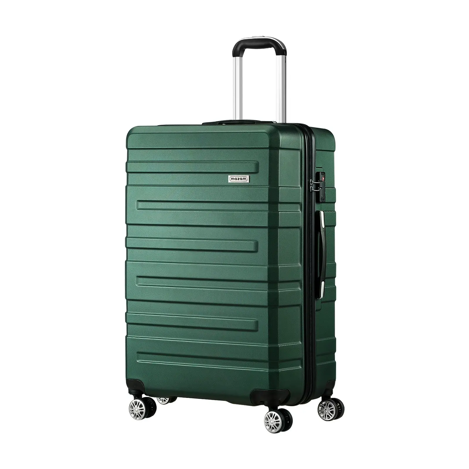 Mazam 28" Luggage Suitcase Trolley Set Travel TSA Lock Storage Hard Case Green