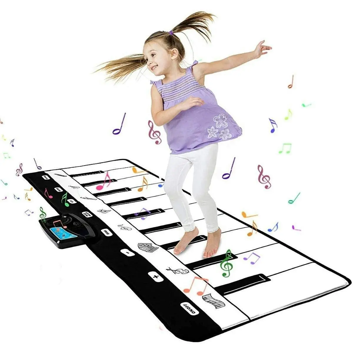 Kidst Piano Play Mat Musical Keyboard Dance Mat Educational Toys Kids