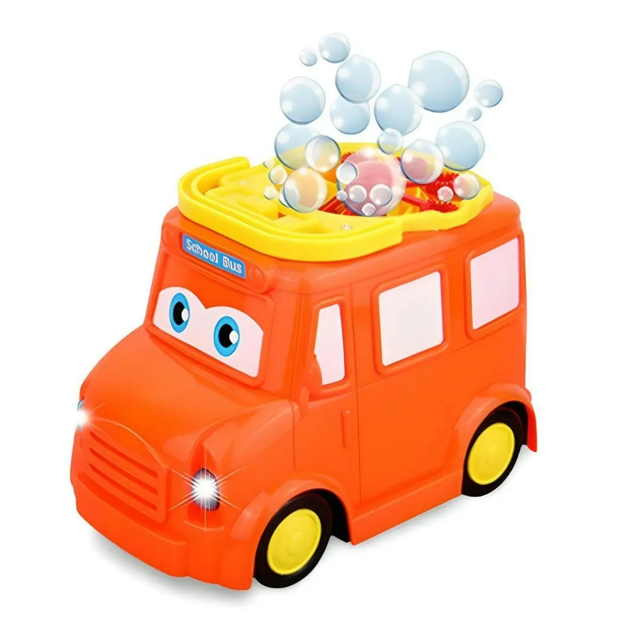 Kidst Bubble Toy School Bus Toy Bubble Maker & Bubble Blowing Kids Fun Toy