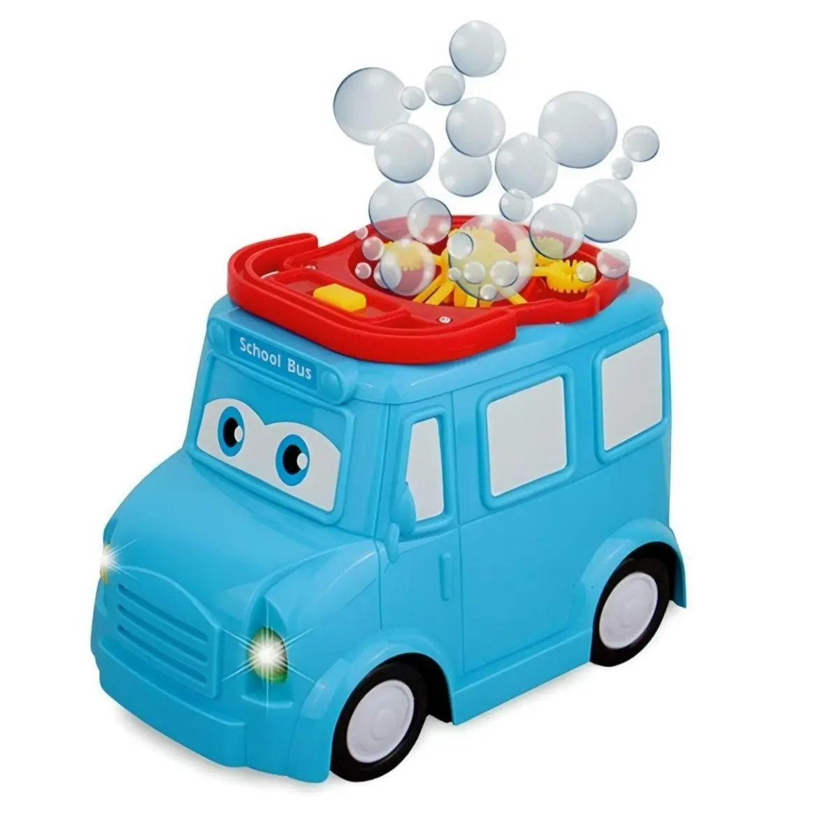 Kidst Bubble Toy School Bus Toy Bubble Maker & Bubble Blowing Kids Fun Toy