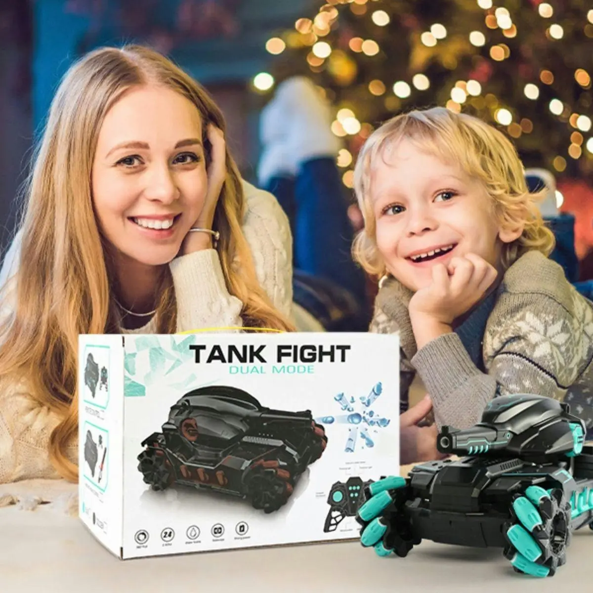 Kidst RC Tank Toy Gesture-Controlled All-Terrain Remote Control Car for Kids